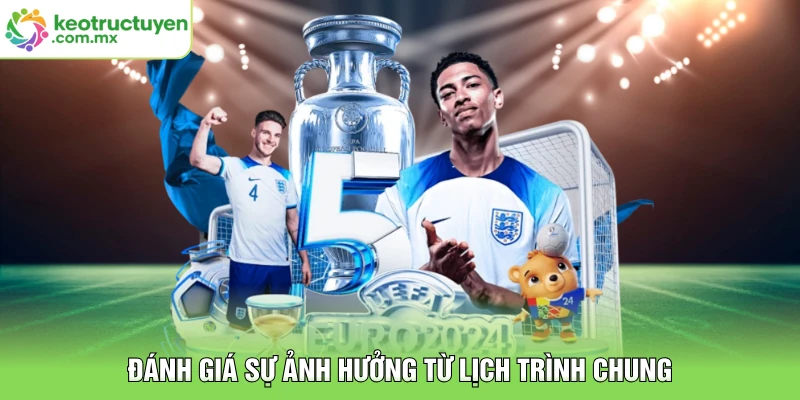 Đánh giá sự ảnh hưởng từ lịch trình chung