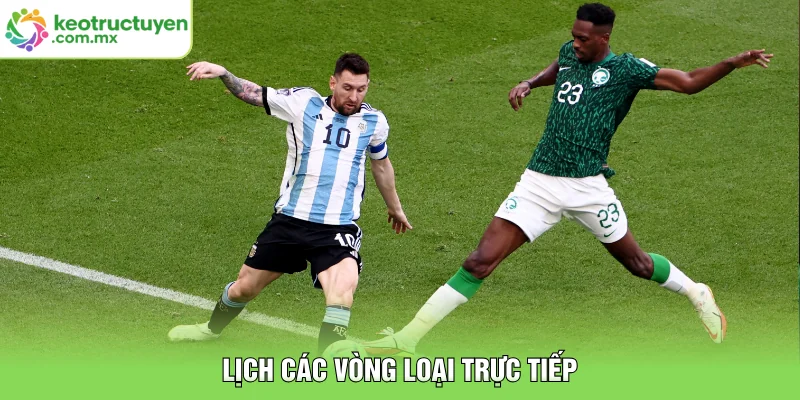 Lịch các vòng loại trực tiếp