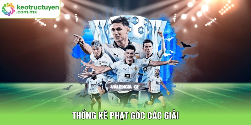Thống kê phạt góc các giải